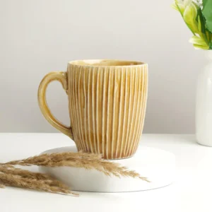 Ceramic Mug - Stripped