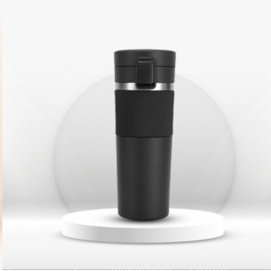 Black Insulated Travel Mug